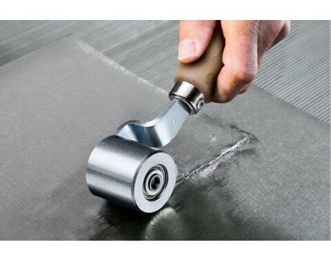 Freund Andrückrolle 40x40 mm | Metall