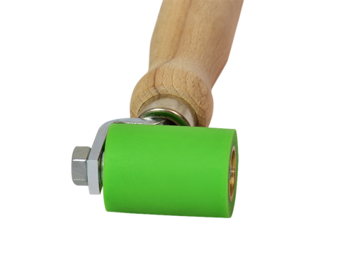 Freund Andrückrolle 33x45mm m. Gleitlager, Silikon