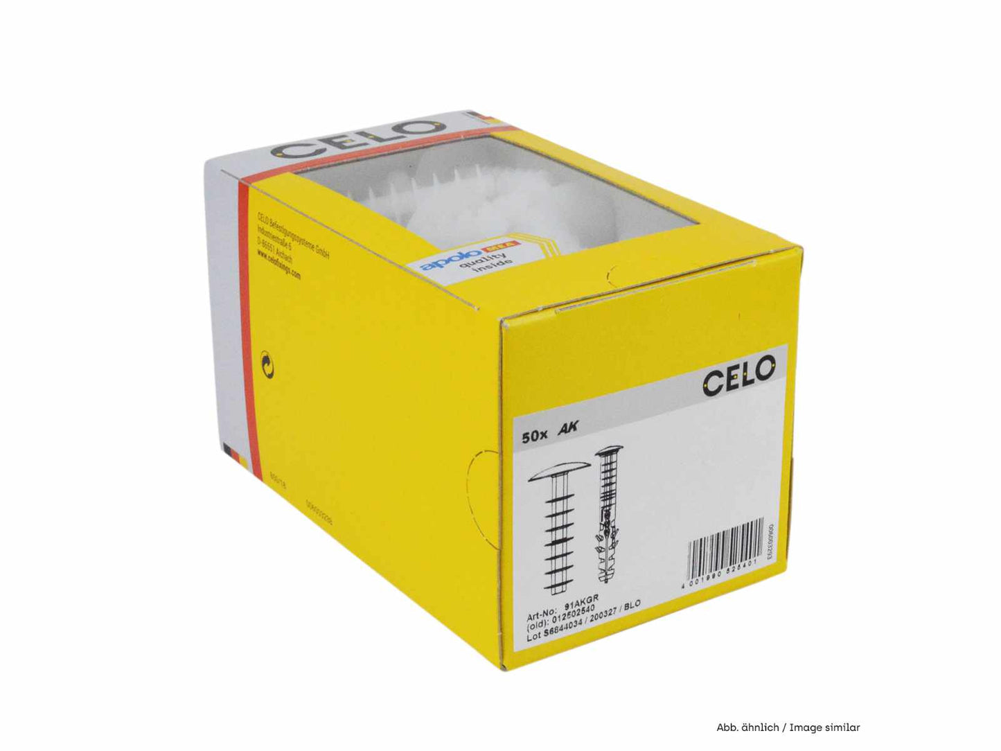 Celo Abdeckkappe AK f.GR14 | 50St/Pak