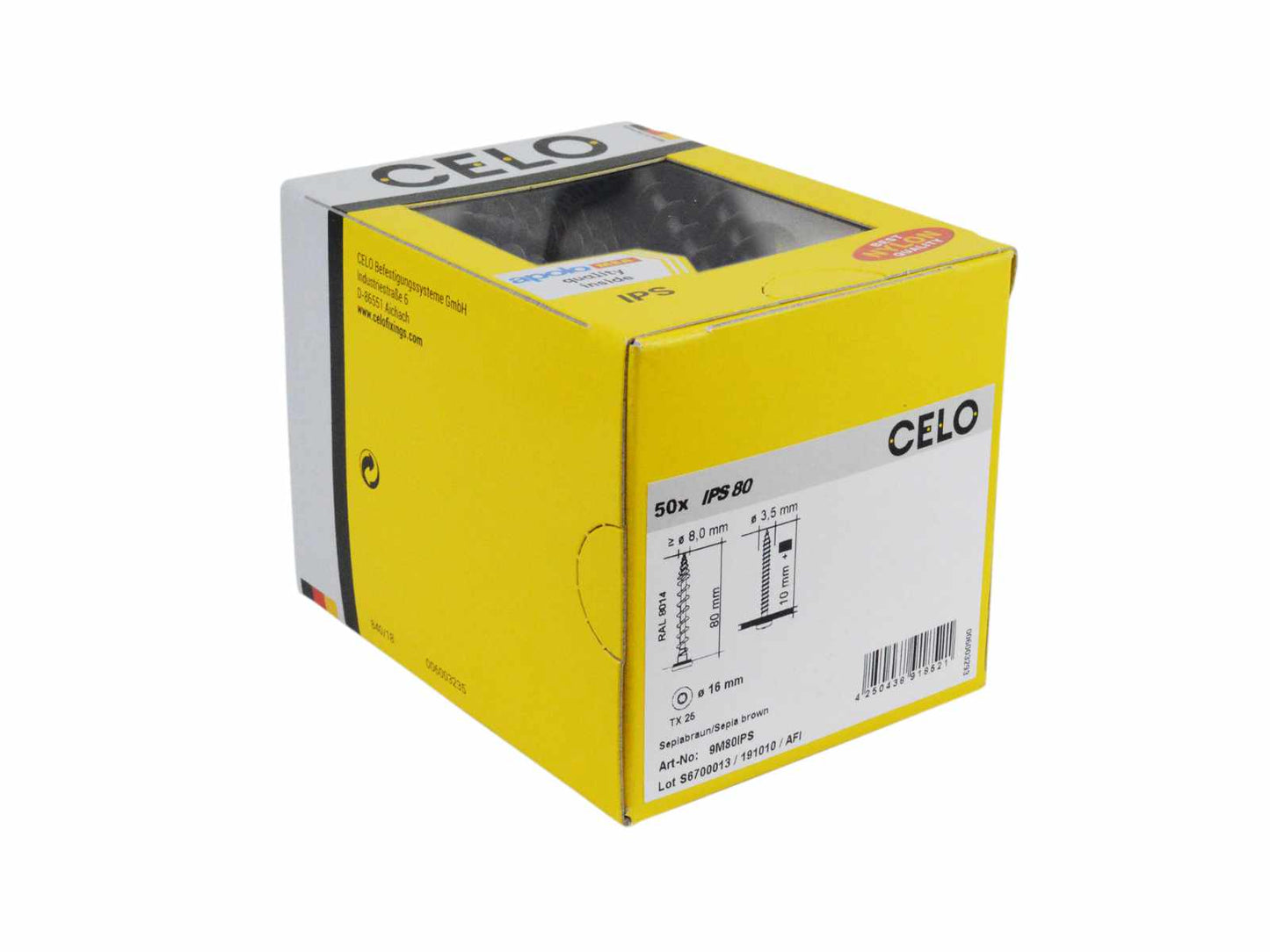 Celo Isolierplattenschr.IPS 80 7045 | 50St/Pak,telegrau
