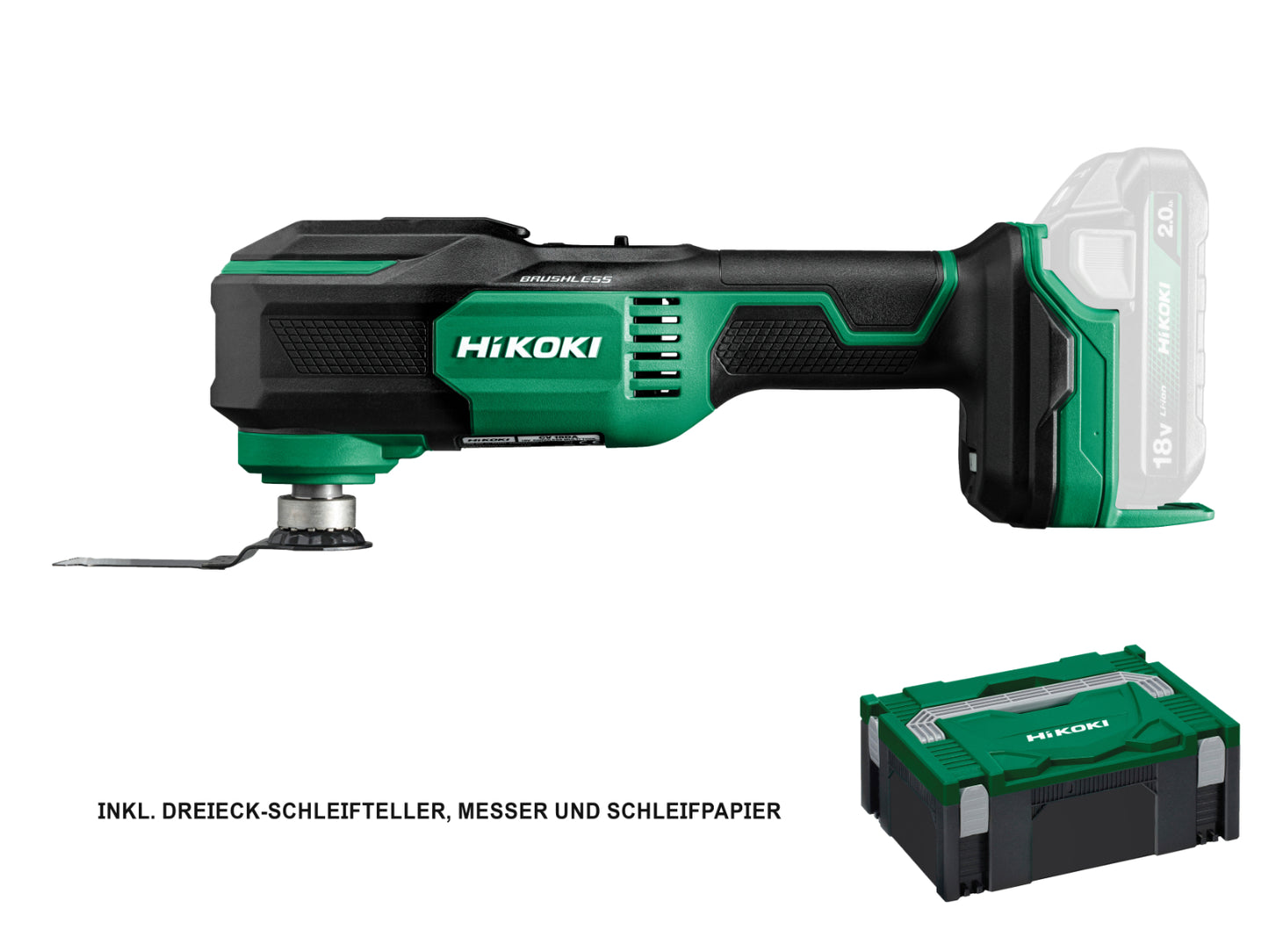 Hikoki Multi Tool CV18DAW2Z