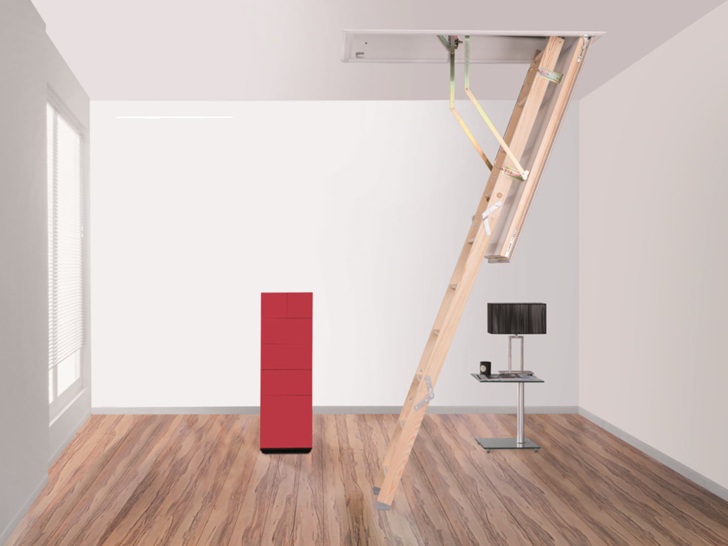 Roto Treppen Bodentreppe QUADRO 3 Standardmaß