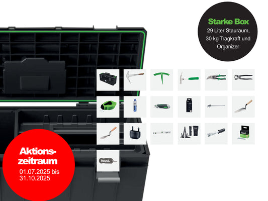 dachAktiv Job-Starterset Werkzeugkoffer Dachdecker