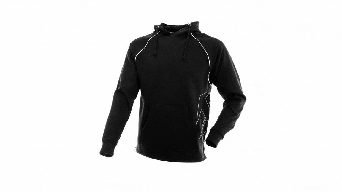 JOB-Sweat-Hoodie STOCKHOLM DACHDECKER schwarz