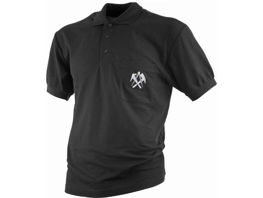 JOB-Polo-Shirt KONRAD DACHDECKER schwarz