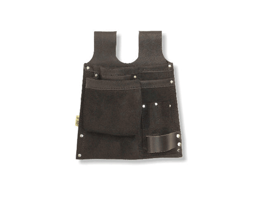JOB-Werkzeugtasche STABIL aus schwarzem Leder