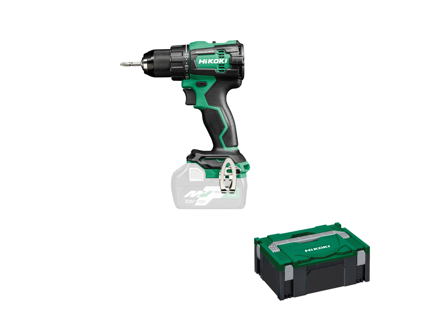 Hikoki Bohrschr.Akku DS18DEW2Z