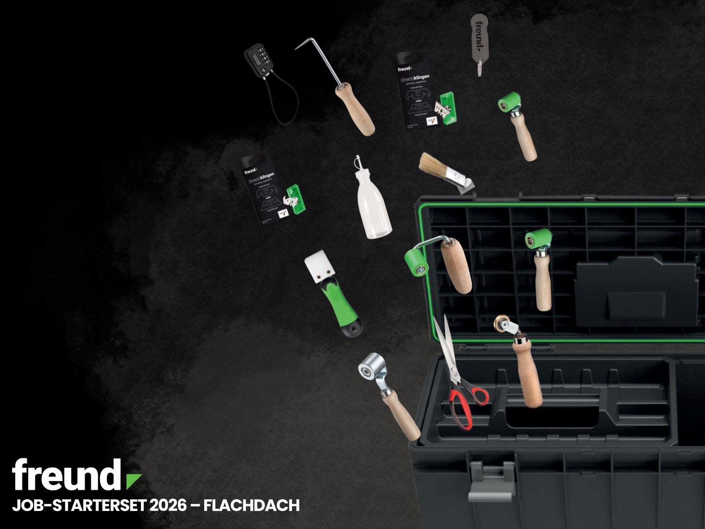 Freund Job-Starterset Flachdach